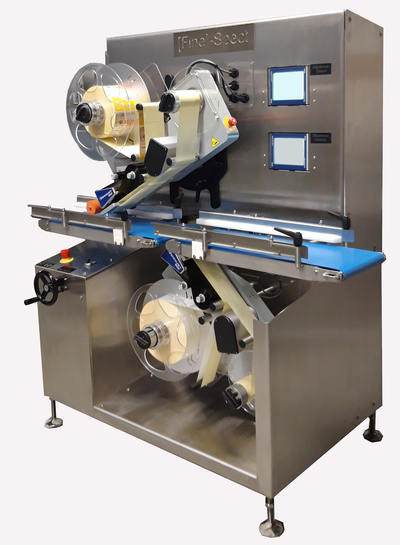 Étiquetage automatique de barquettes Systemes détiquetage en ligne - Étiquetage automatique de barquettes