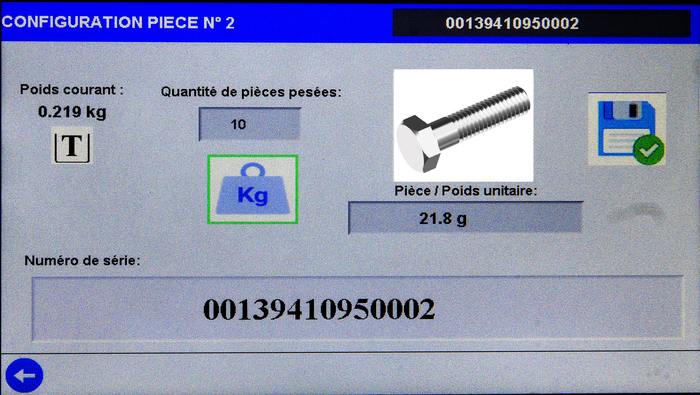 Recette creation de pieces - Gestion des approvisionnements