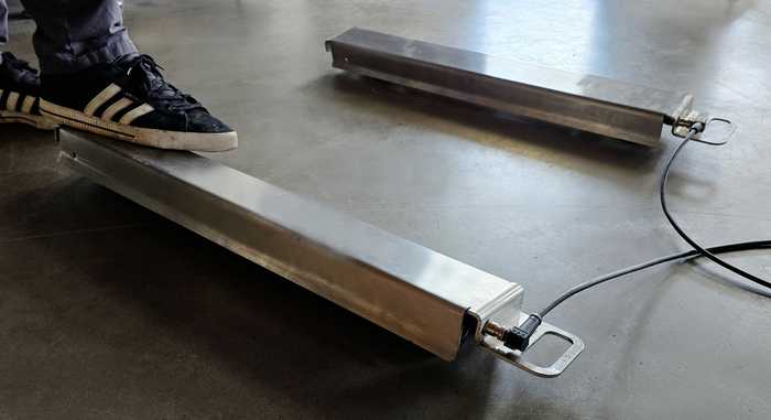 Pesage de palettes lourdes